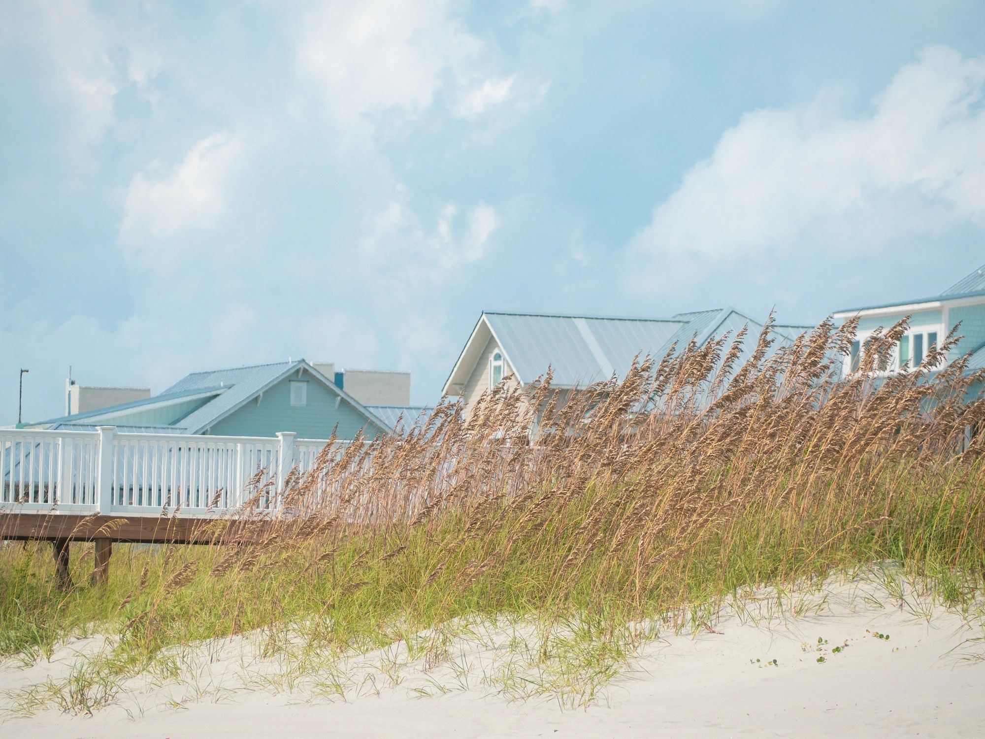 coastal home rental beach exterior